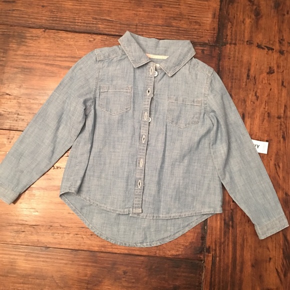Old Navy Other - NEW! Old Navy Chambray Shirt Size 4 Old Navy Other - NEW! Old Navy Chambray Shirt Size 4